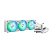 AYW Gaming LC 360 ARGB LCD White Edition