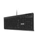 ASUS Wired Keyboard KU100 right-side view