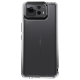A transparent phone case with an Ebony Black Zenfone 12 Ultra.