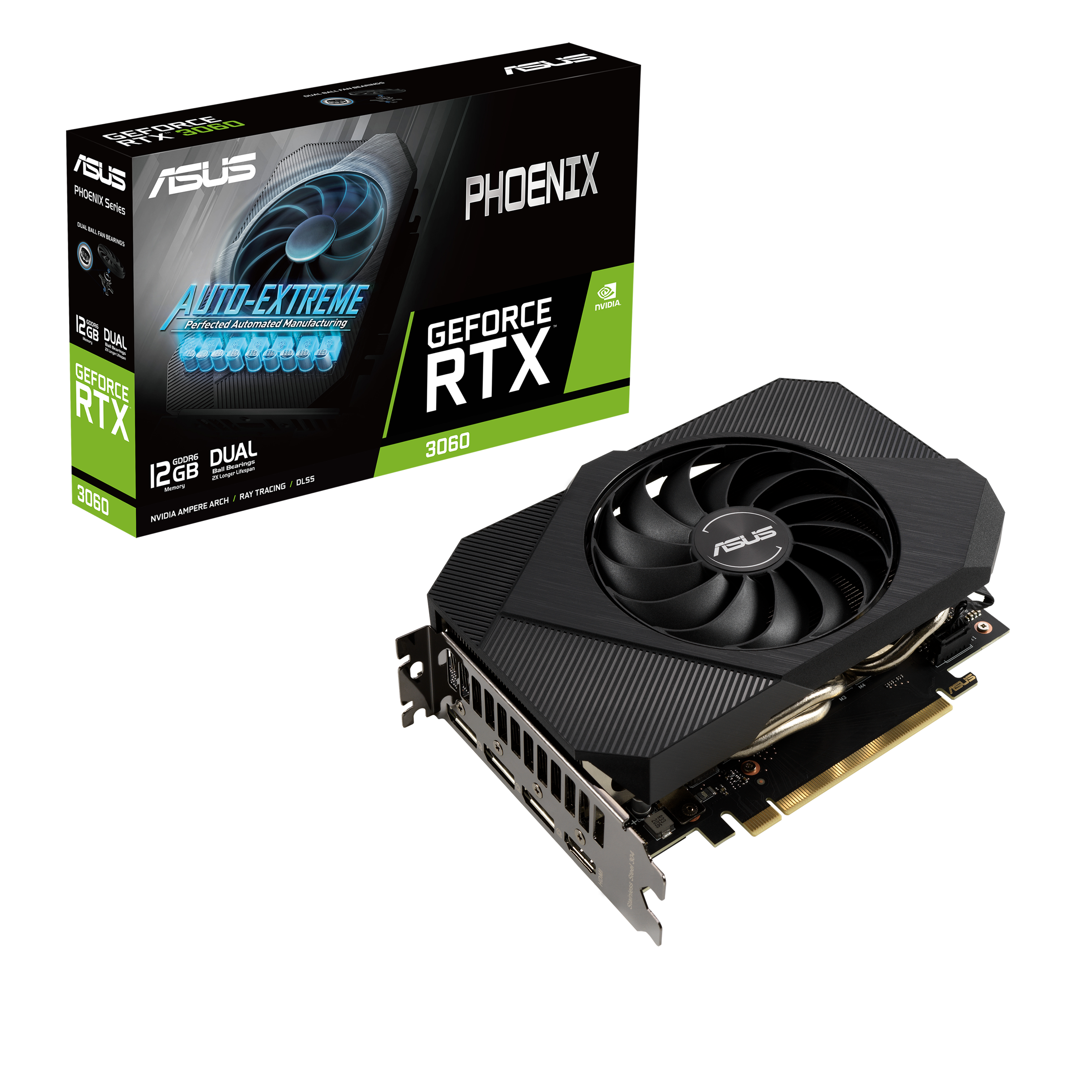 ASUS PHOENIX GEFORCE PH-RTX3060-12G-V2 未PCパーツ - gelda.com