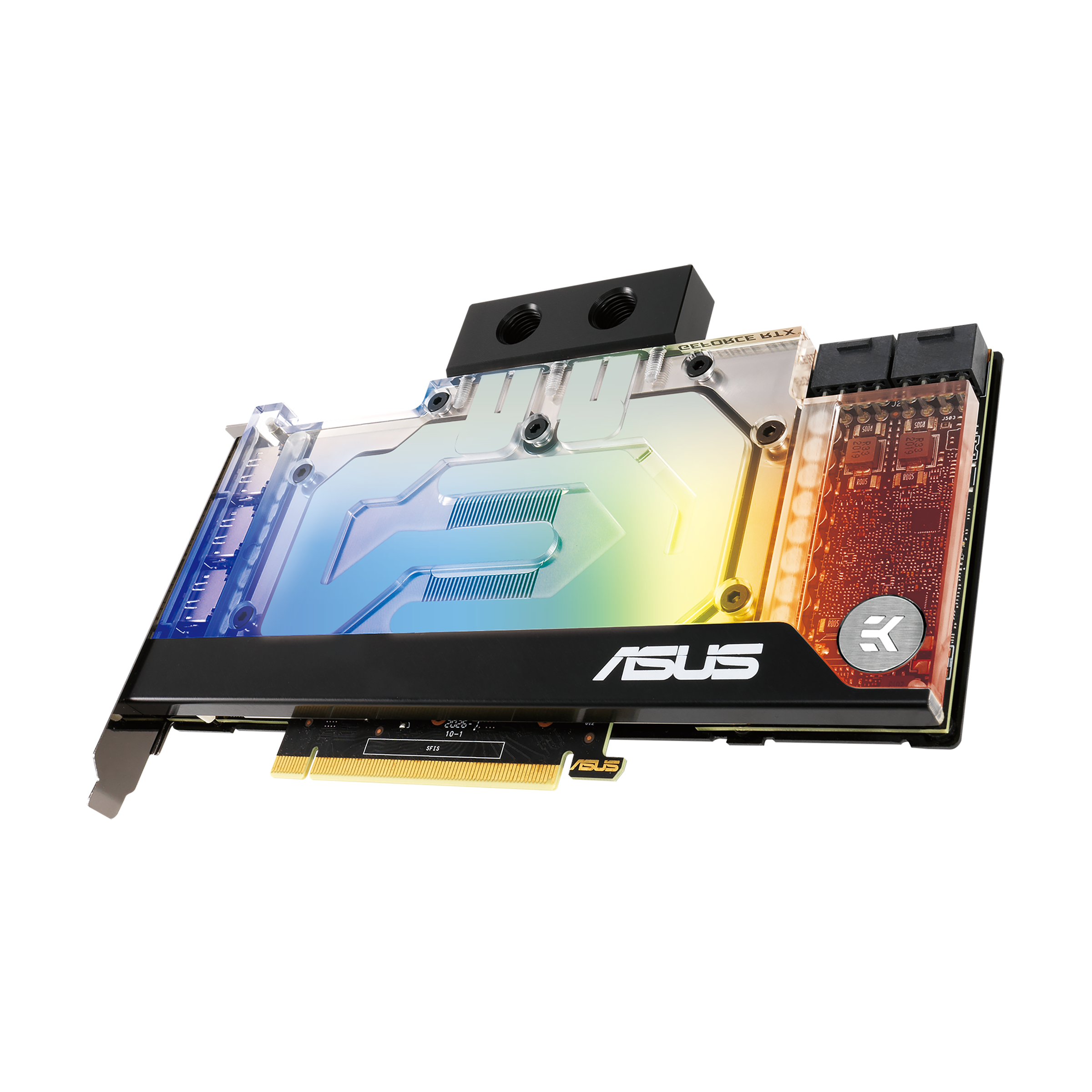 ASUS EKWB GeForce RTX 3080 10GB GDDR6X Graphics Card ASUS Global