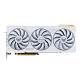 TUF Gaming GeForce RTX 4070 Ti SUPER white graphics card, front view