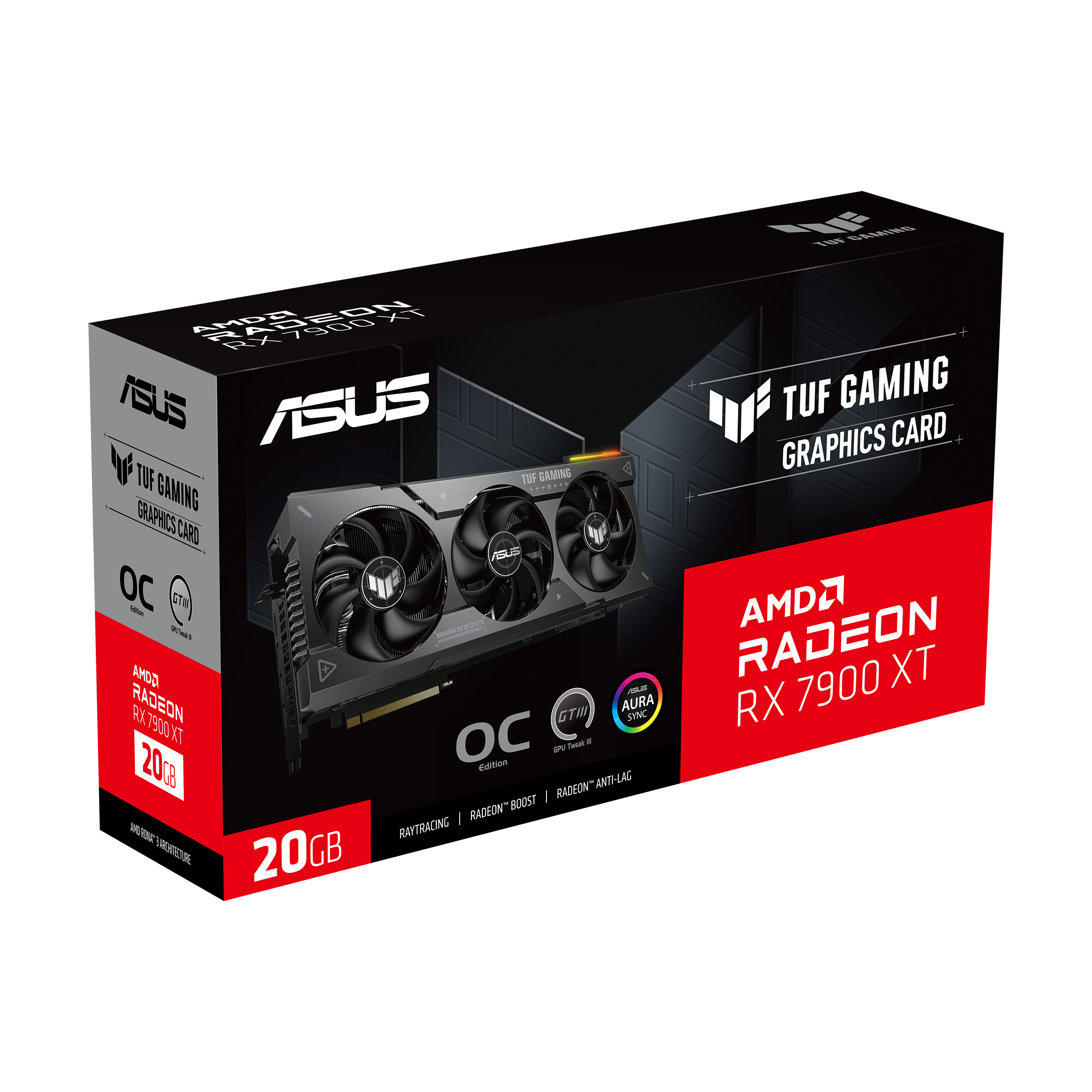  ASUS TUF Gaming Radeon™ RX 7900 XT OC Edition 20GB
