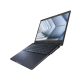 An angled front view of the display and keyboard of an ASUS ExpertBook B2.