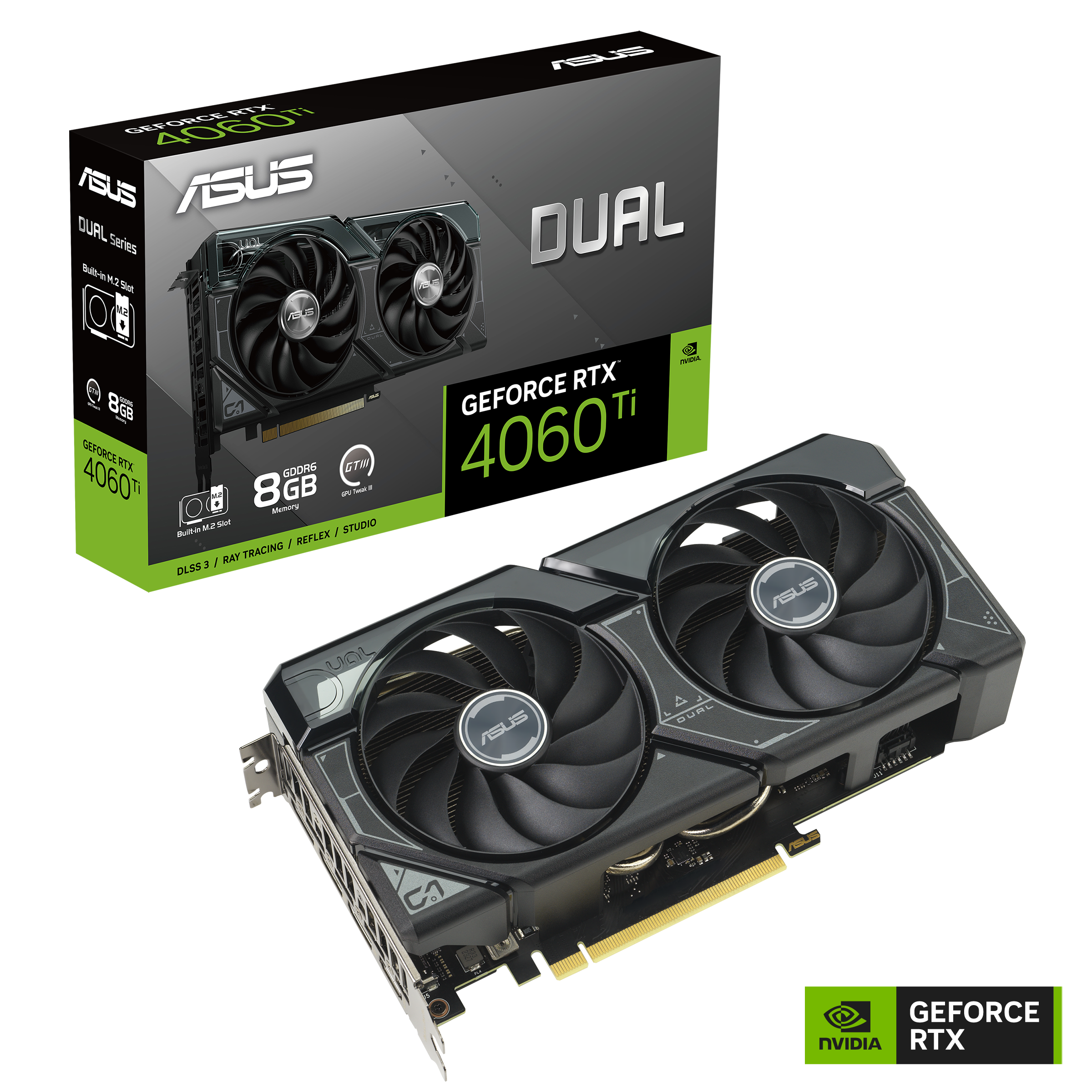 ASUS Launches GeForce RTX 4060 Ti Graphics Cards With M.2 SSD Expansion Slot