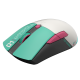 Front view of the TUF Gaming Wireless Mouse Hatsune Miku Edition