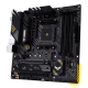 TUF GAMING B450M-PRO S front view, 45 degrees