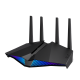 DSL-AX82U front view, tilted 45 degrees