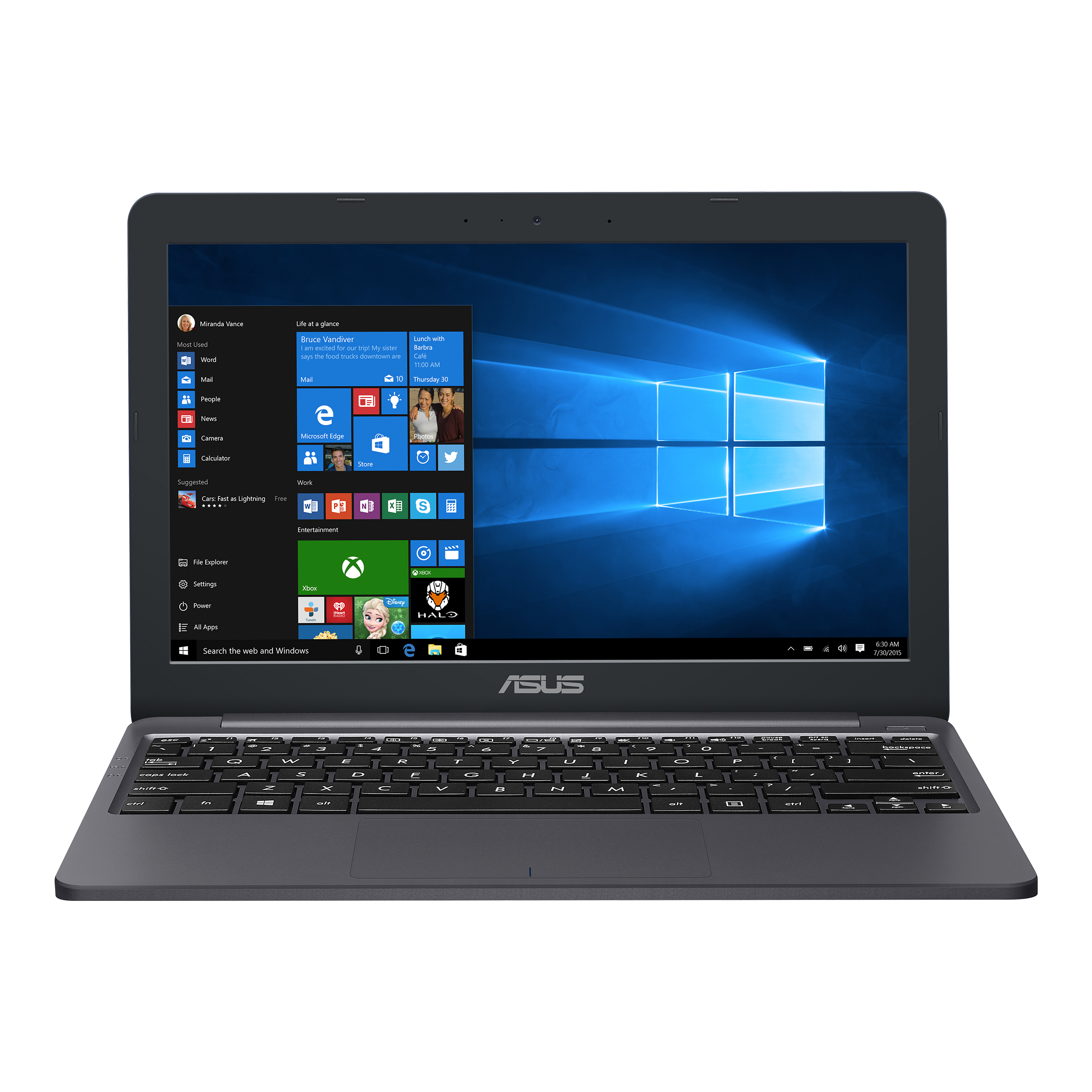 Portátil Asus Mini E203mah Celeron N4000 Dd 500Gb