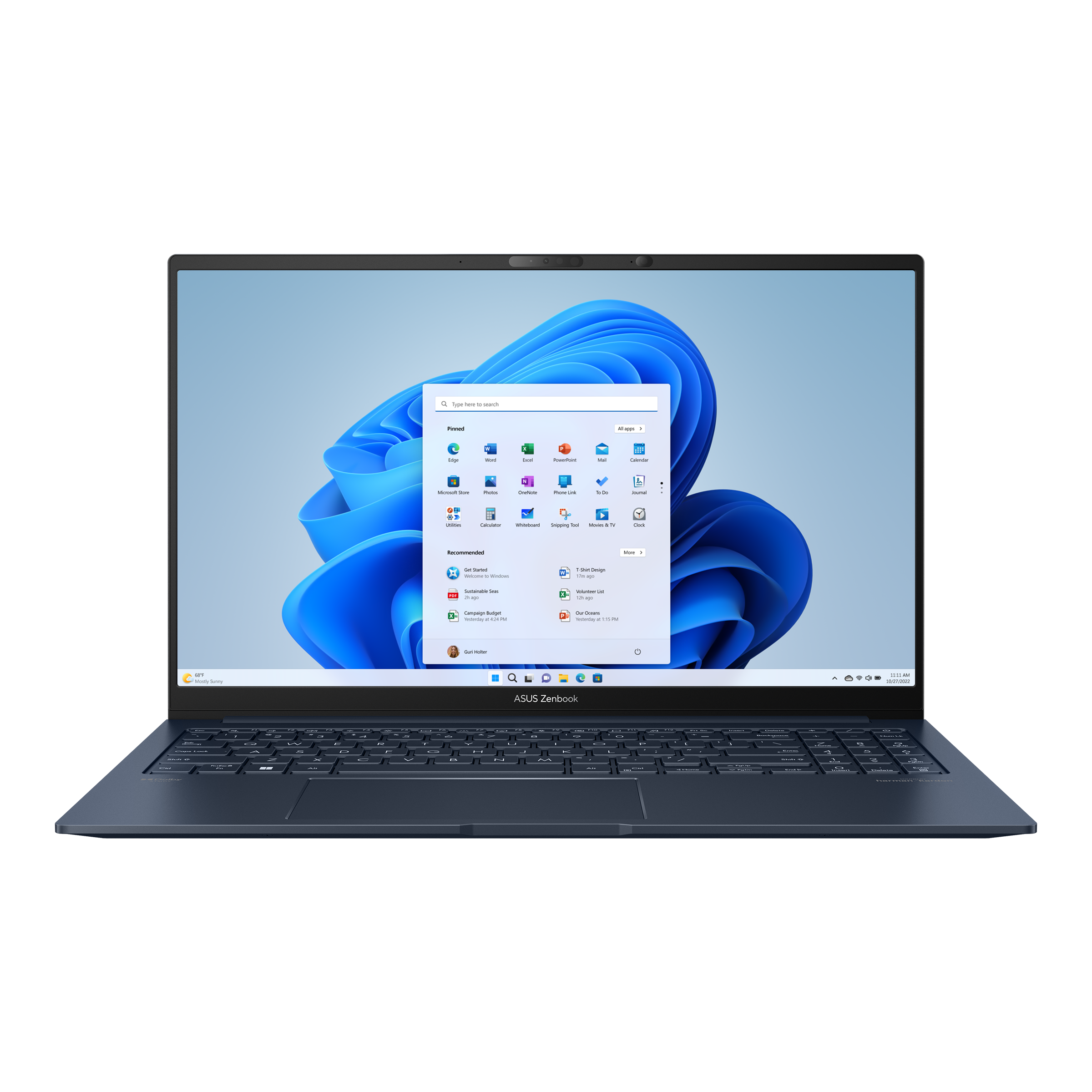 Asus Zenbook 15 OLED UM3504DA-OLED-MA731X R7-7735U/16GB/1ΤB Laptop
