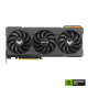 TUF Gaming GeForce RTX 4070 Ti graphics card, front view with NVIDIA logo