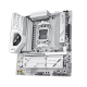 B850M AYW GAMING OC WIFI7 W front view, 60 degrees