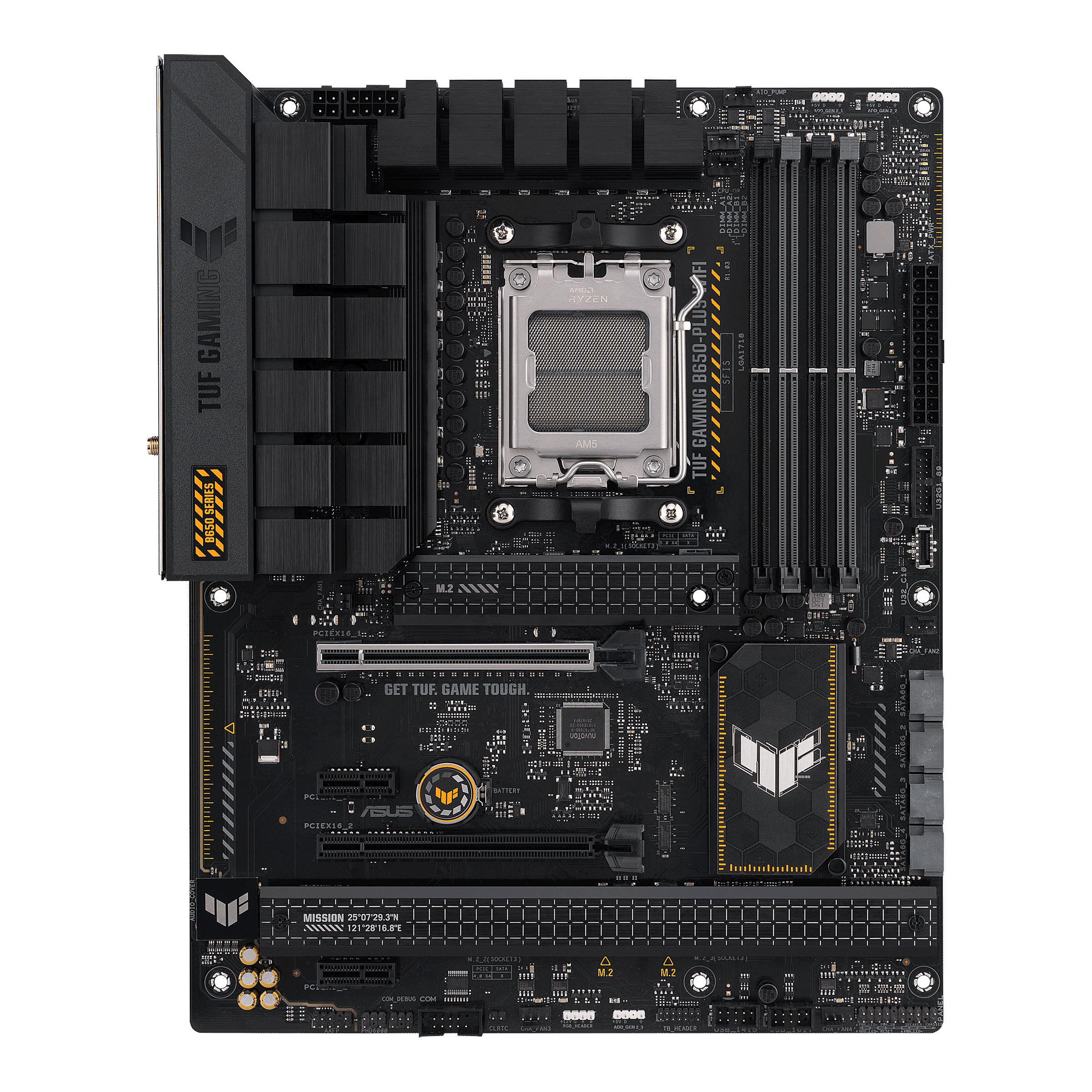 MSI B650 GAMING PLUS WIFI motherboard AMD B650 Socket AM5 ATX
