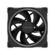 ASUS MR120 ARGB Fan  Standard Black front view