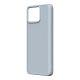 A grey RhinoShield SolidSuit Case (standard) angled view from front, tilting at 45 degrees clockwise