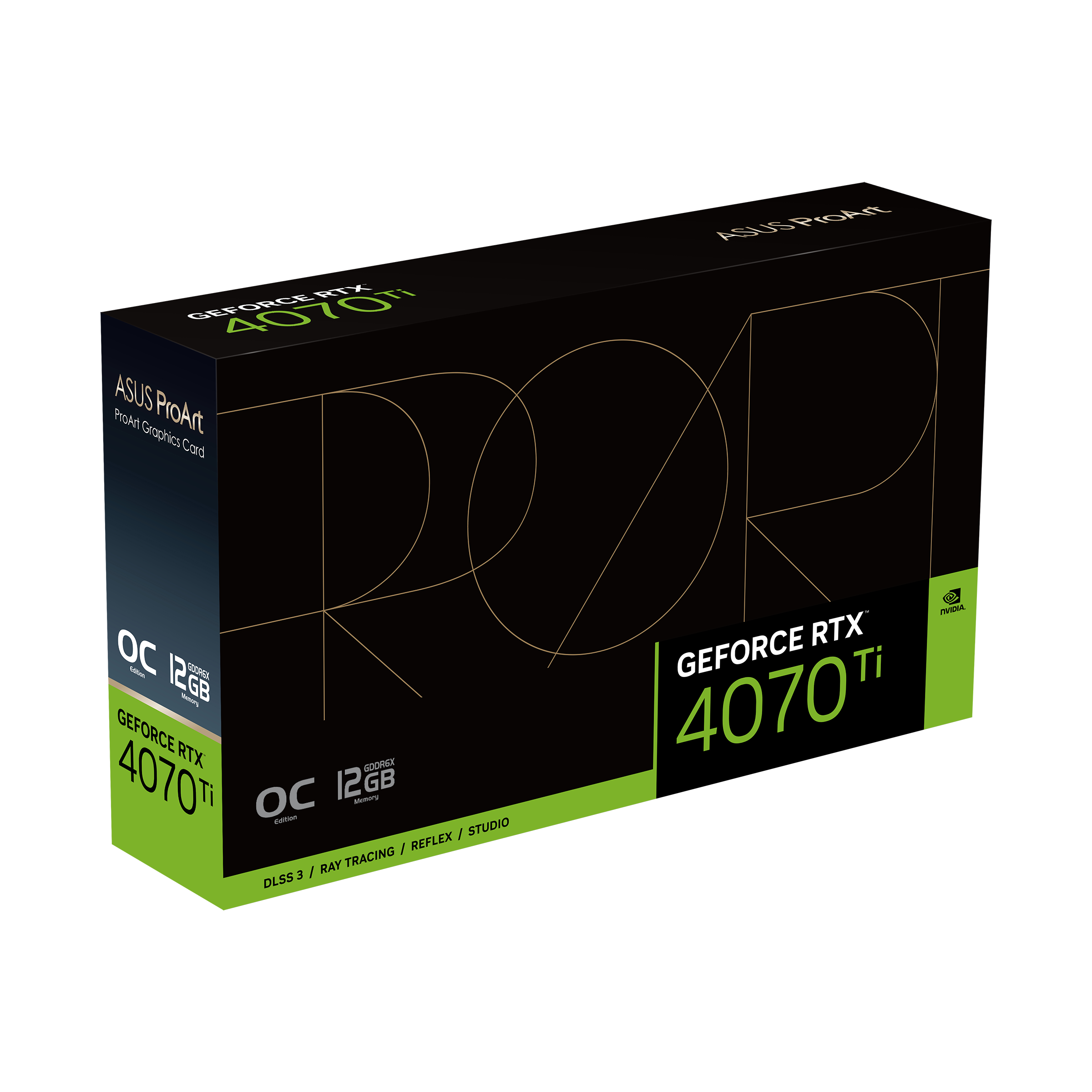 ASUS ProArt GeForce RTX 4070 Ti OC 12GB - グラフィックボード 