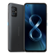 One Zenfone 8 angled view from back, tilting at 45 degrees and the other Zenfone 8 angled view from front