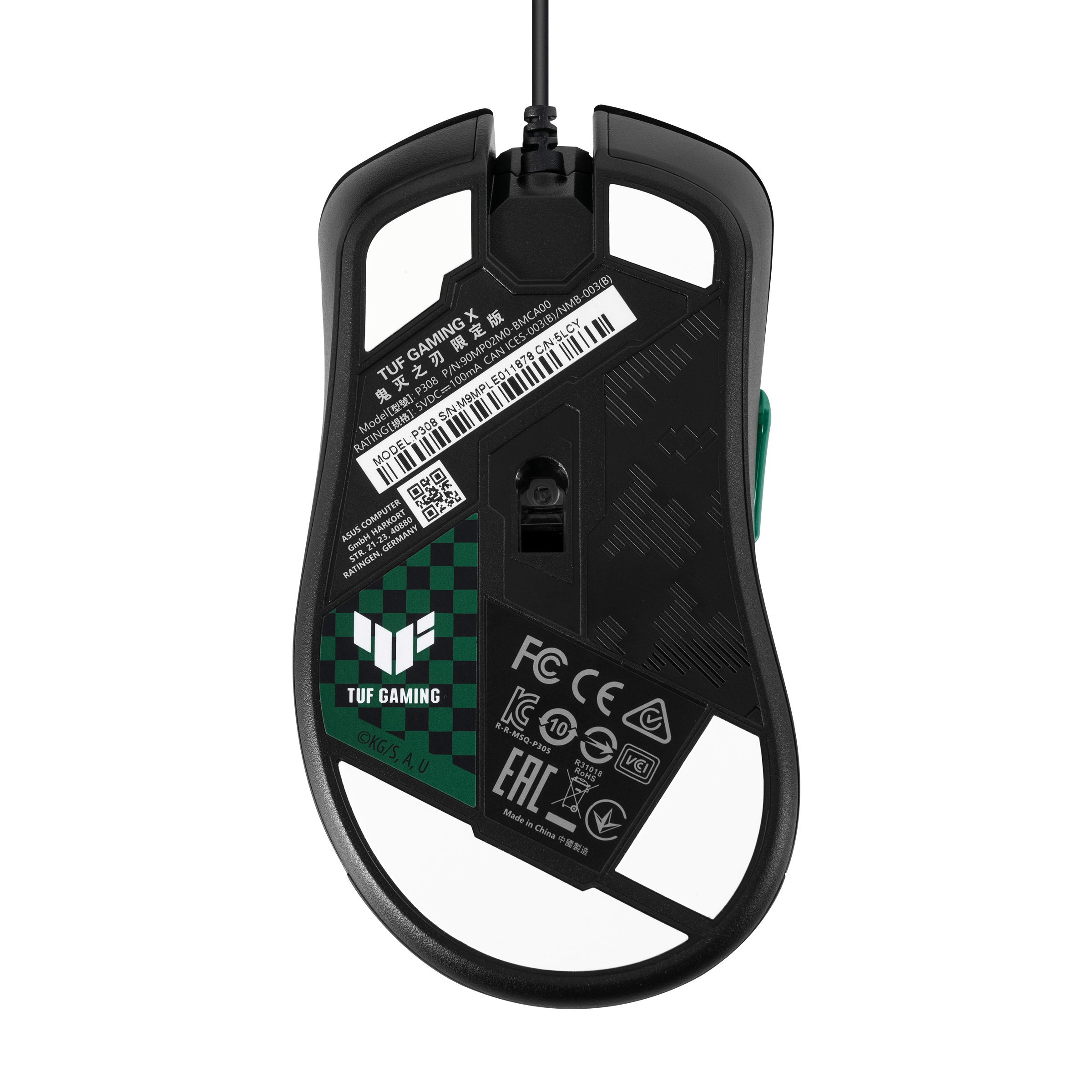 TUF GAMING x Demon Slayer L.E. Tanjiro Kamado Gaming Mouse｜Mice and Mouse  Pads｜ASUS USA