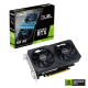 ASUS Dual GeForce RTX 3050 V2 8GB GDDR6 packaging and graphics card with NVIDIA logo