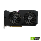 Dual GeForce RTX 3060 Ti OC Edition graphics card with NVIDIA logo, front view 