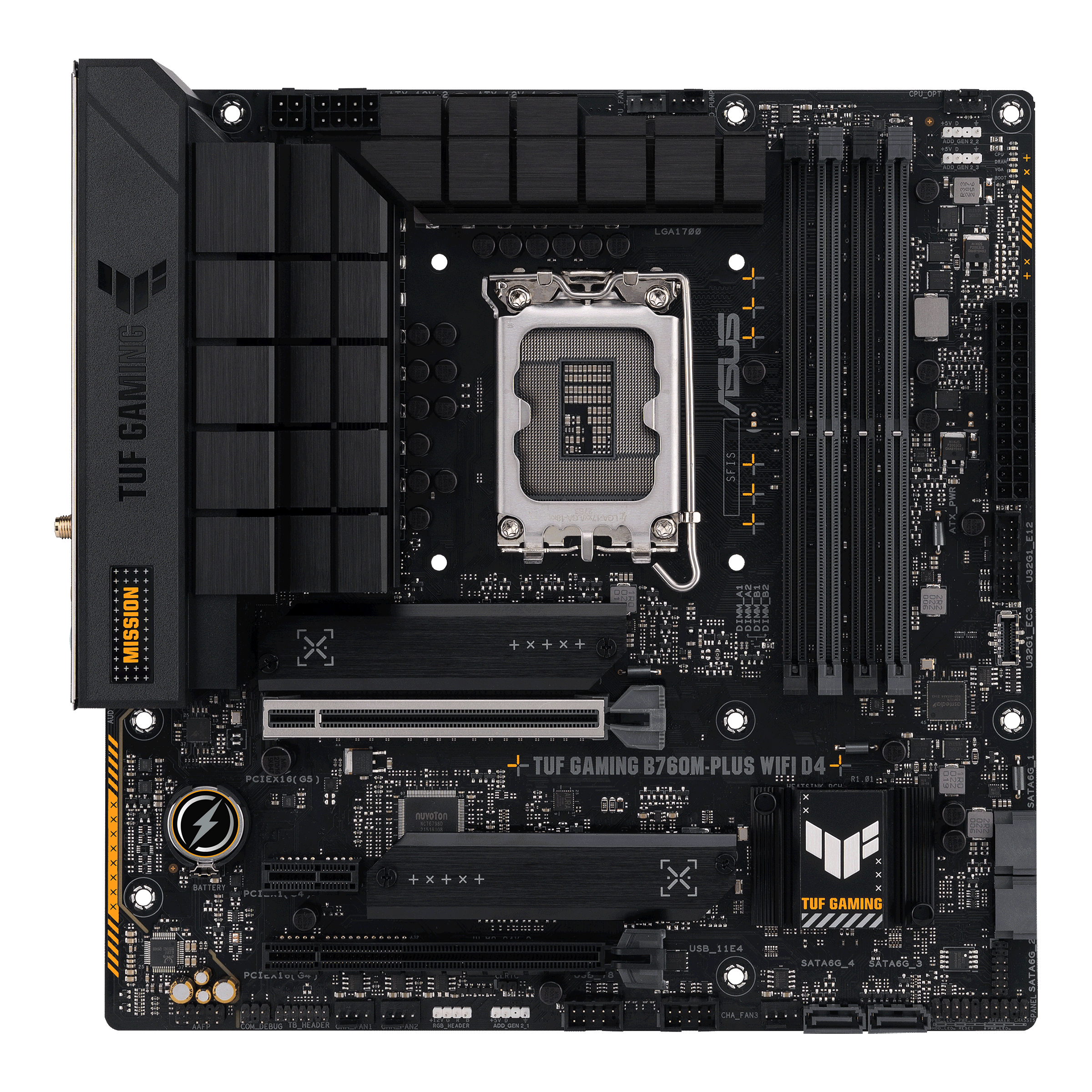 TUF GAMING B760M-PLUS WIFI D4｜マザーボード｜ASUS 日本