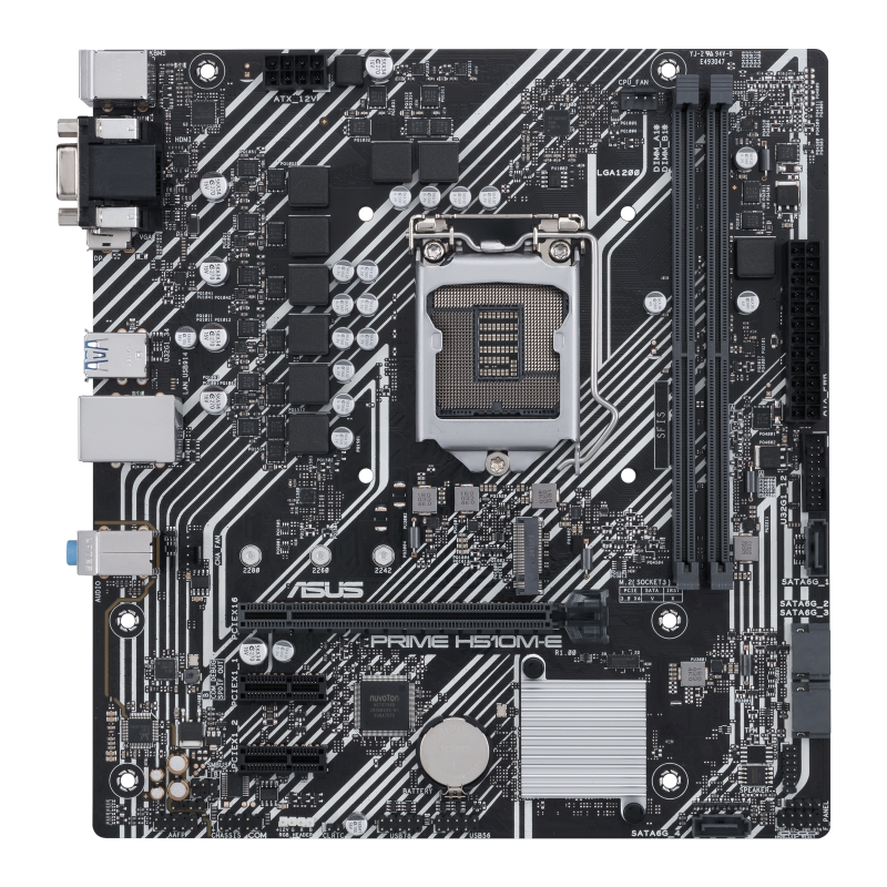 Placa-Mãe Asus Prime H510M-E Intel LGA1200, microATX, DDR4, M.2 Nvme -  Ibyte Atacado