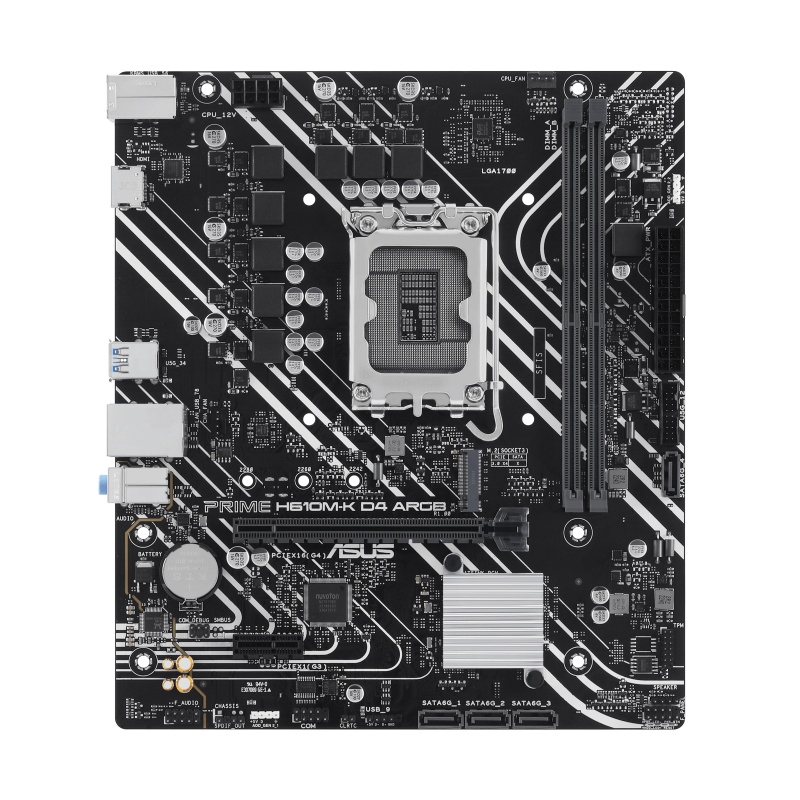 PRIME H610M-K D4 ARGB front view