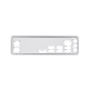 EX-H510M-V3/CSM motherboard, I/O ports shield view