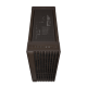 ProArt PA602 Wood Edition Retro Brown Tempered Glass_top view of front I/O and wooden handle