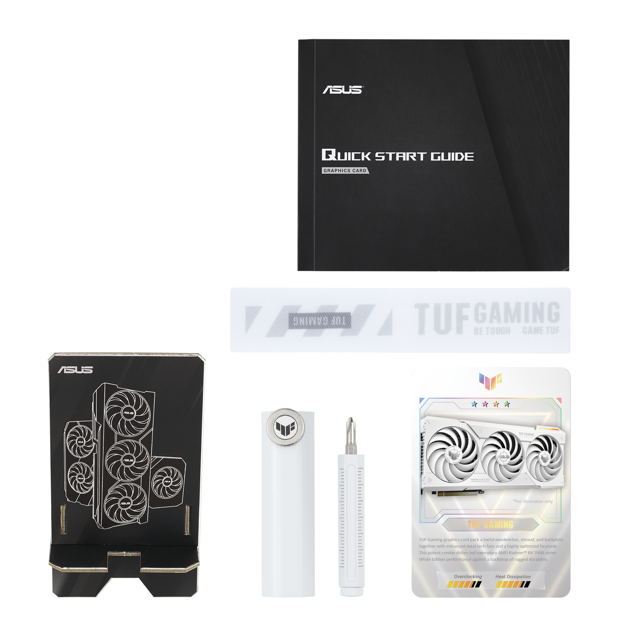 グラフィックボード・グラボ・ビデオカード ASUS TUF GAMING Radeon RX 7800 XT White ASUS TUF Gaming Radeon RX 7800 XT White OC Edition 16GB