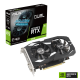 ASUS Dual GeForce RTX 3050 6G colorbox and graphics card with NVIDIA logo