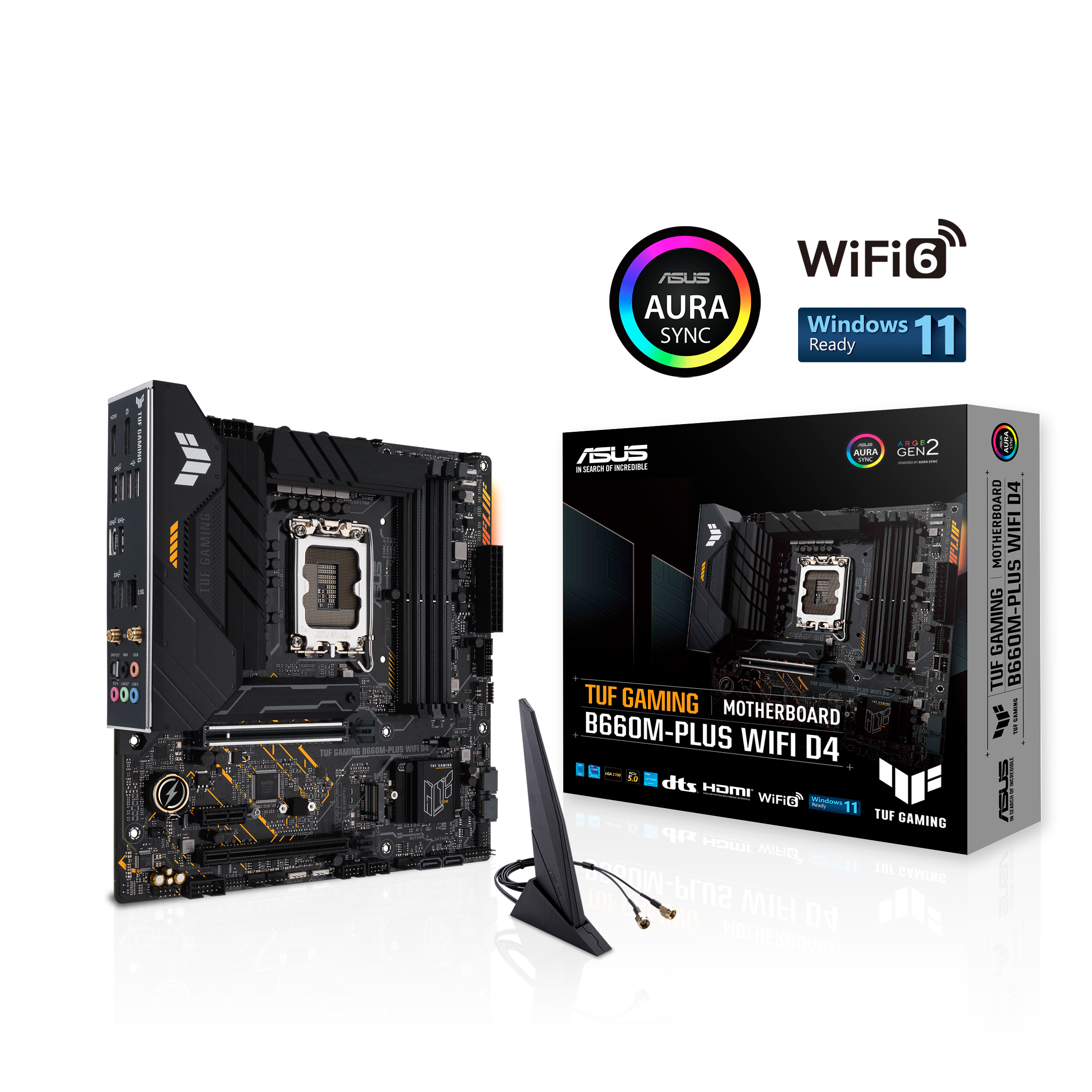 TUF GAMING B660M-PLUS WIFI D4｜Motherboards｜ASUS Global