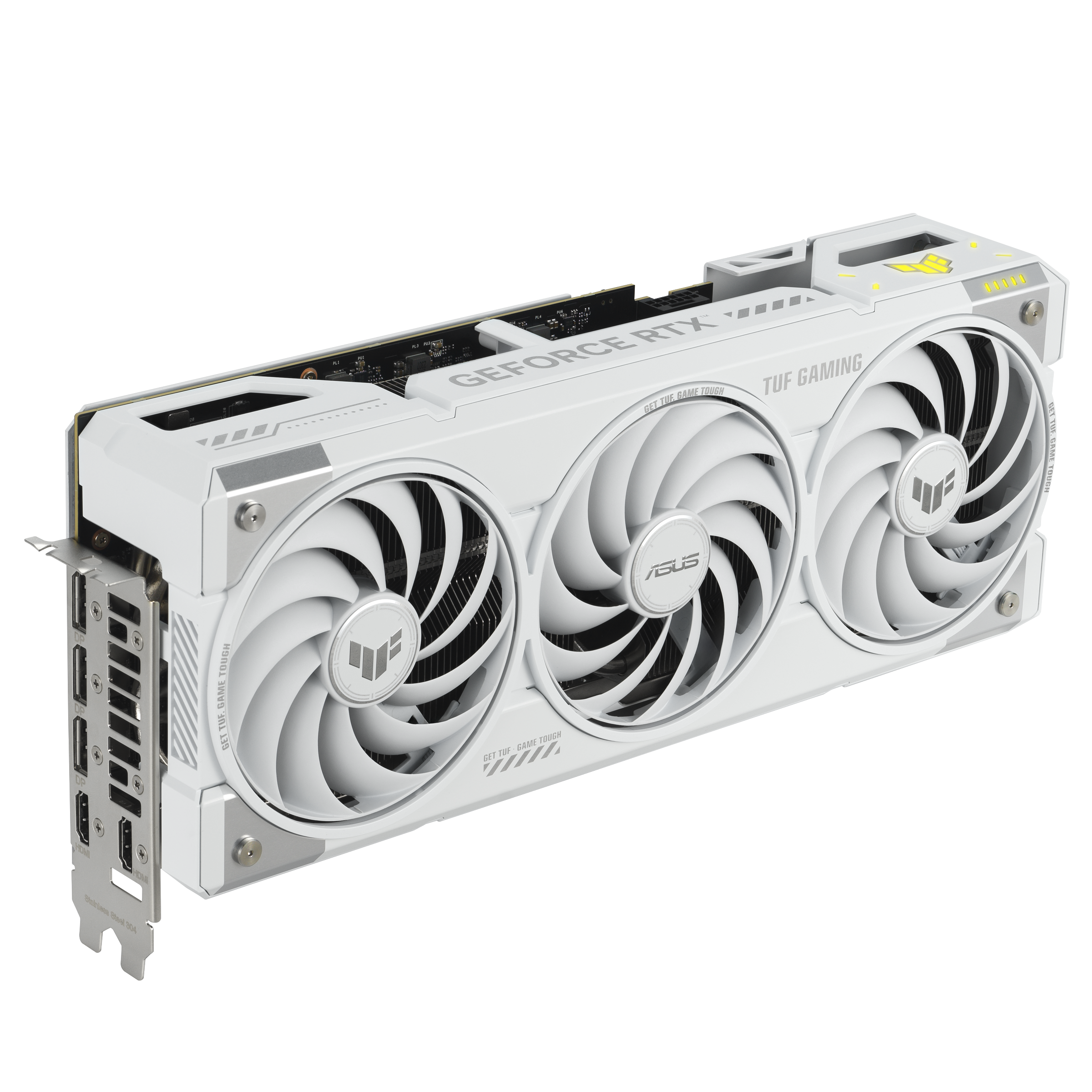 新品 ASUS TUF RTX 5070Ti O16G WHITE GAMING ASUS TUF Gaming GeForce RTX™ 5070 Ti 16GB White OC Edition