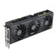 ASUS ProArt GeForce  RTX 4060 Ti 16GB OC Edition top down view with the focus on heatsink