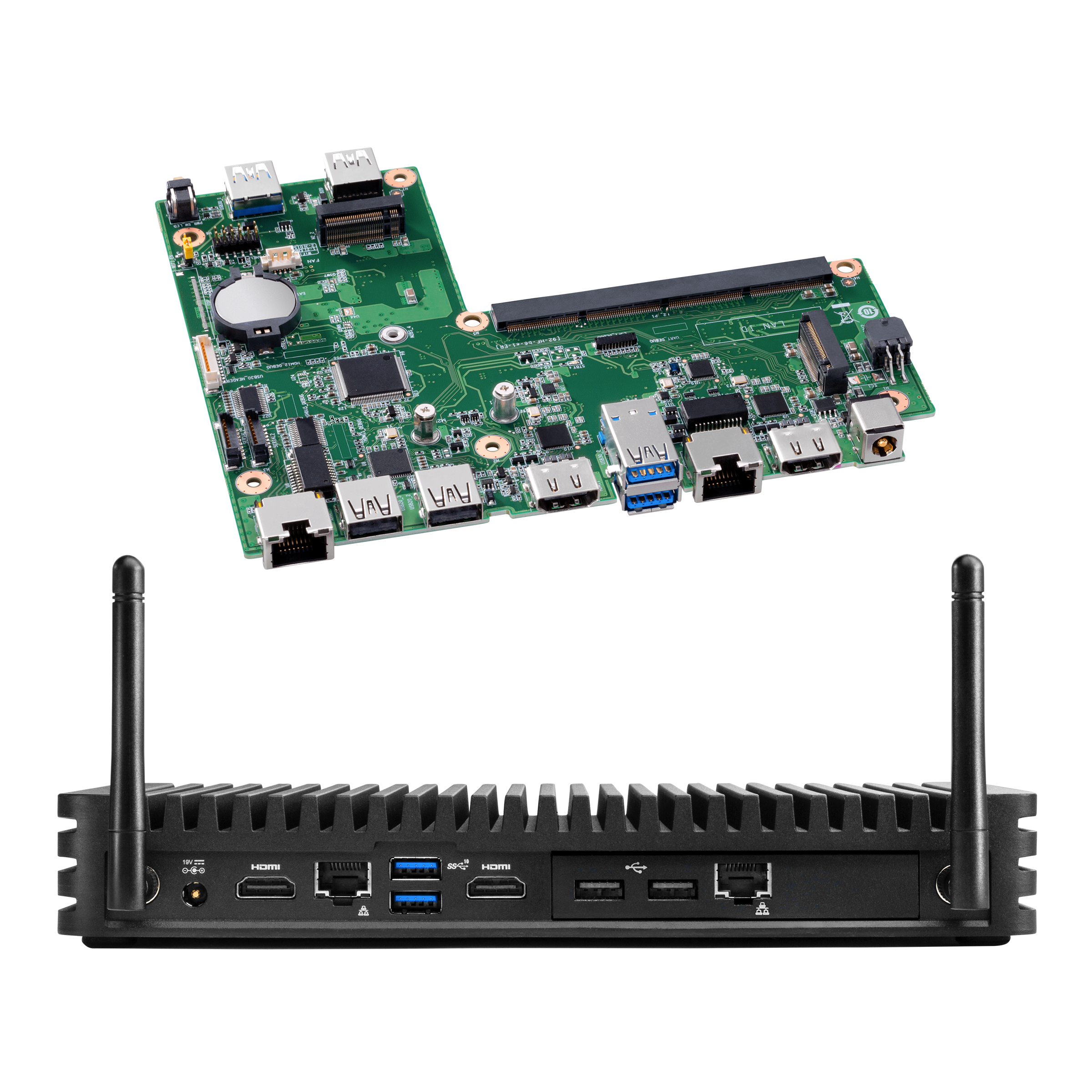 NUC Rugged Board/Chassis Element