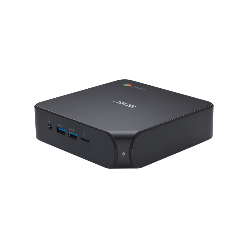 Chromebox 4, front view, facing to the right