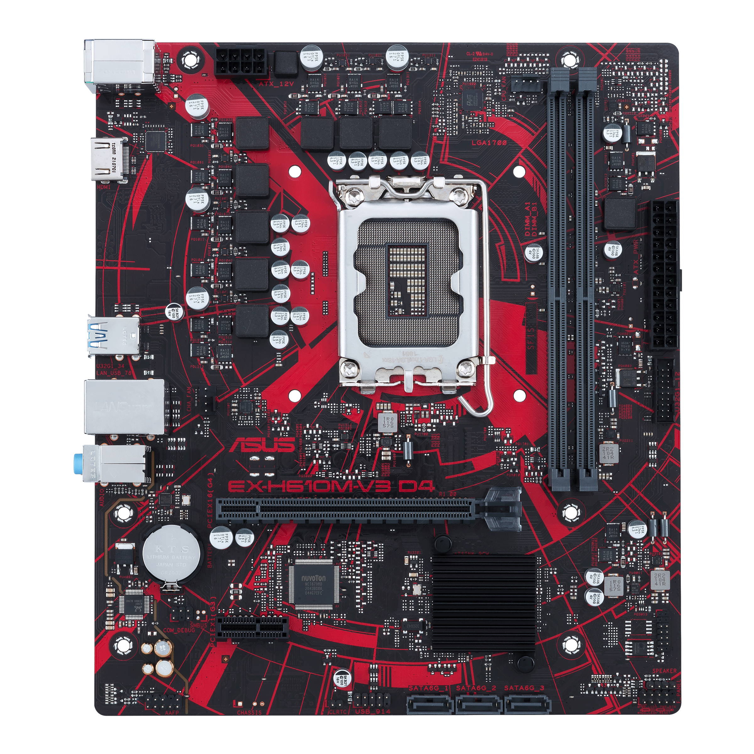 Placa-Mãe Asus EX-B365M-V5, Intel LGA 1151, mATX, DDR4 - Faz a Boa!