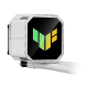 TUF Gaming LC III 360 ARGB White Edition angled view of water block