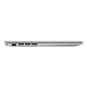 Zenbook 14 OLED (UX3402, 12th Gen Intel) Grey display the left side of the I/O port. 