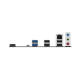 PRIME B650M-R-CSM I/O ports closeup