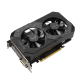 ASUS TUF Gaming GeForce GTX 1630 4GB graphics card, front angled view