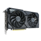 ASUS DUAL GeForce RTX 4060 Ti graphics card hero shot from the front side