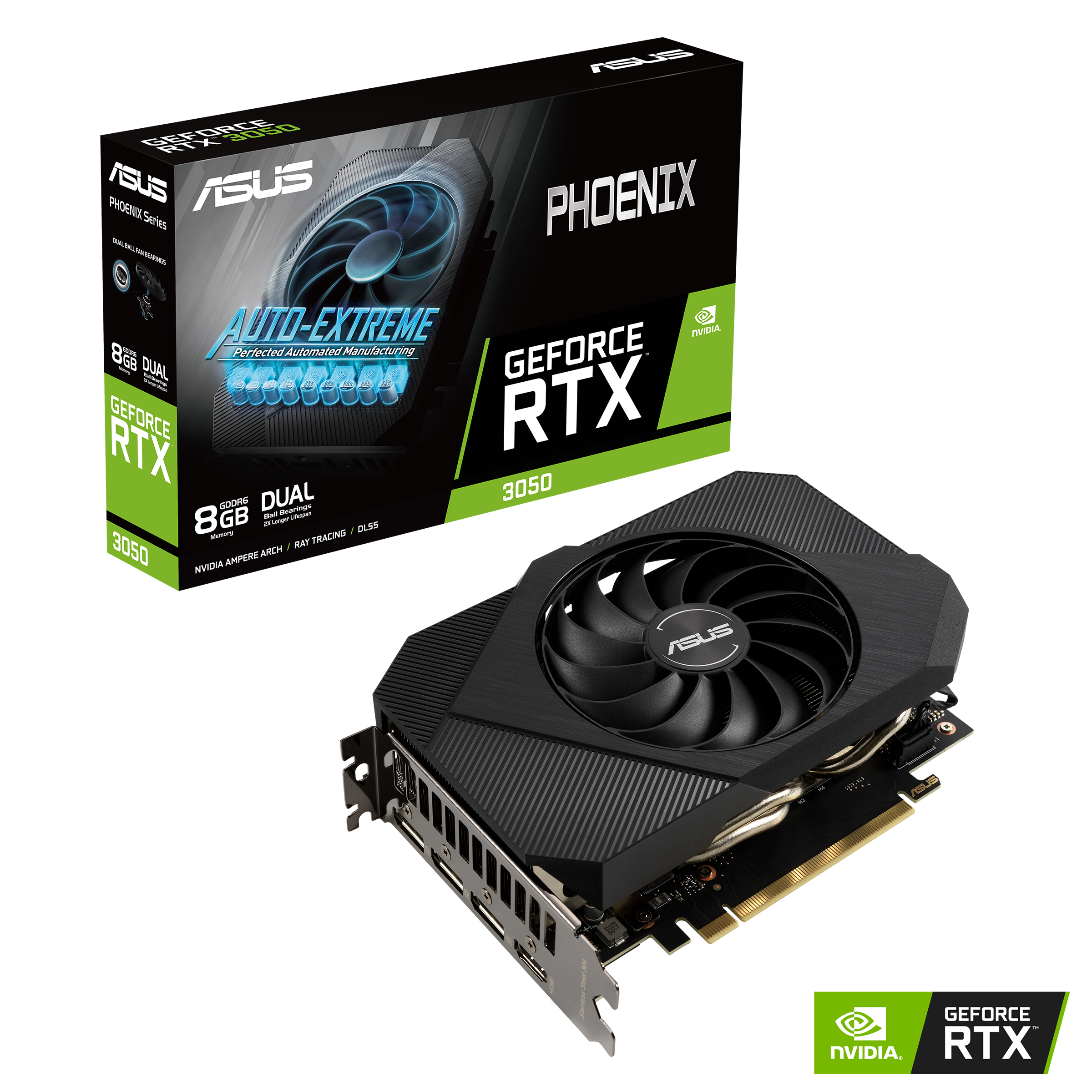 ASUS Phoenix GeForce RTX 3050 8GB GDDR6 | Graphics Card | ASUS Global