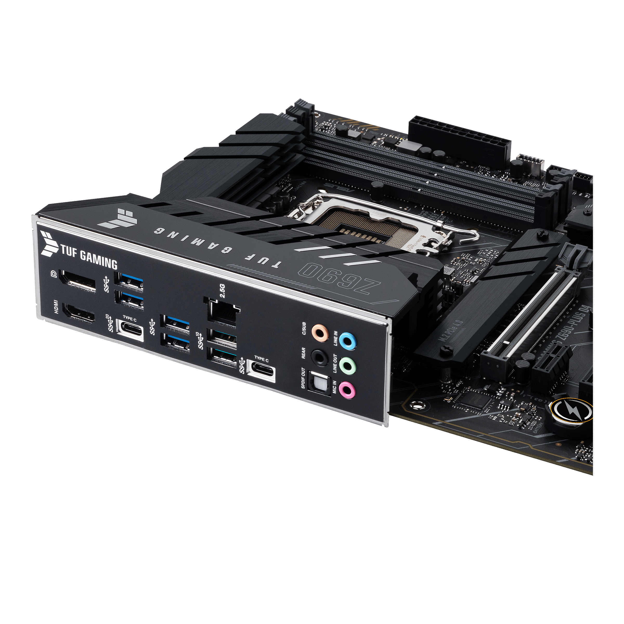 日本製/今治産 ASUS TUF GAMING Z690-PLUS D4 マザーボード