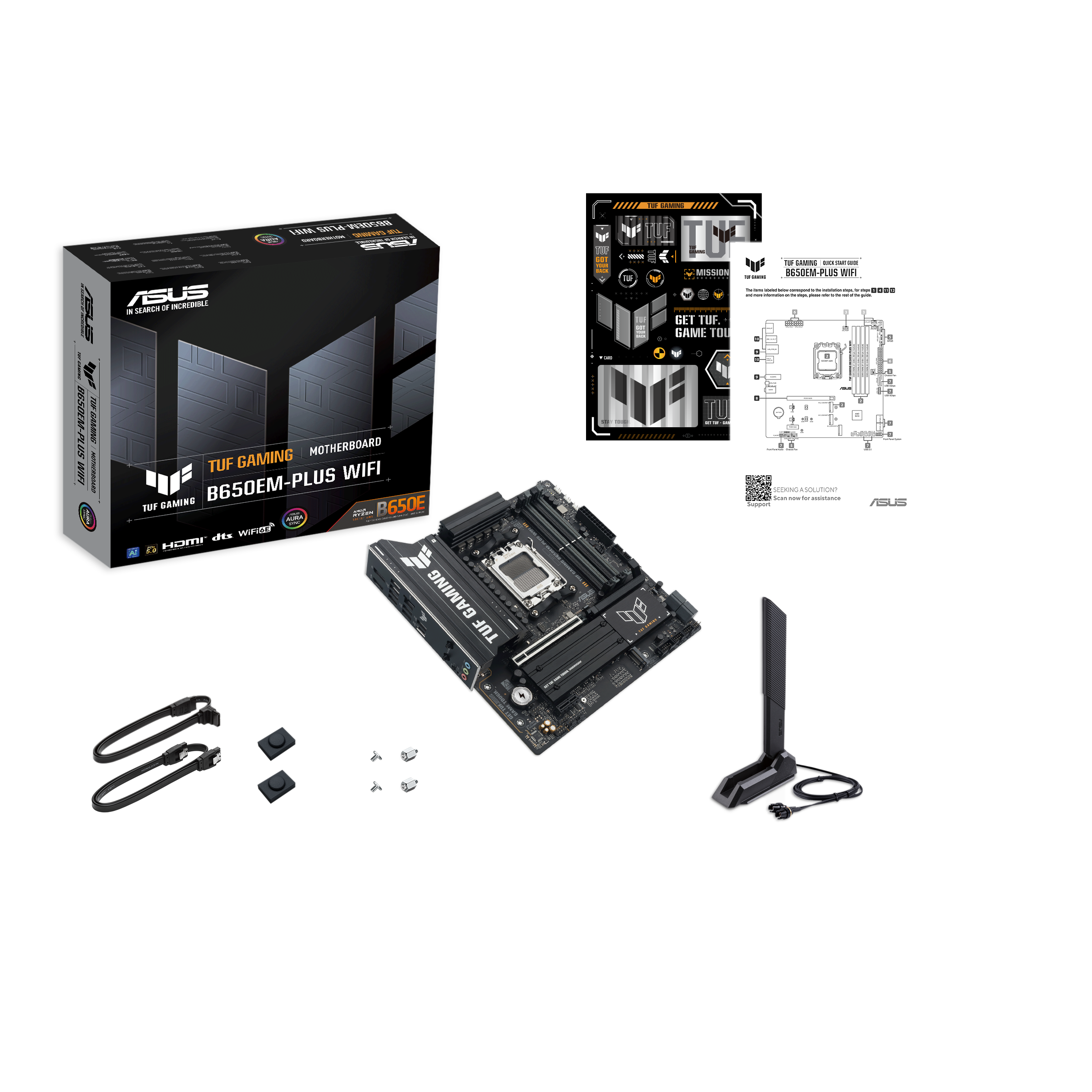 TUF GAMING B650EM-PLUS WIFI｜マザーボード｜ASUS 日本