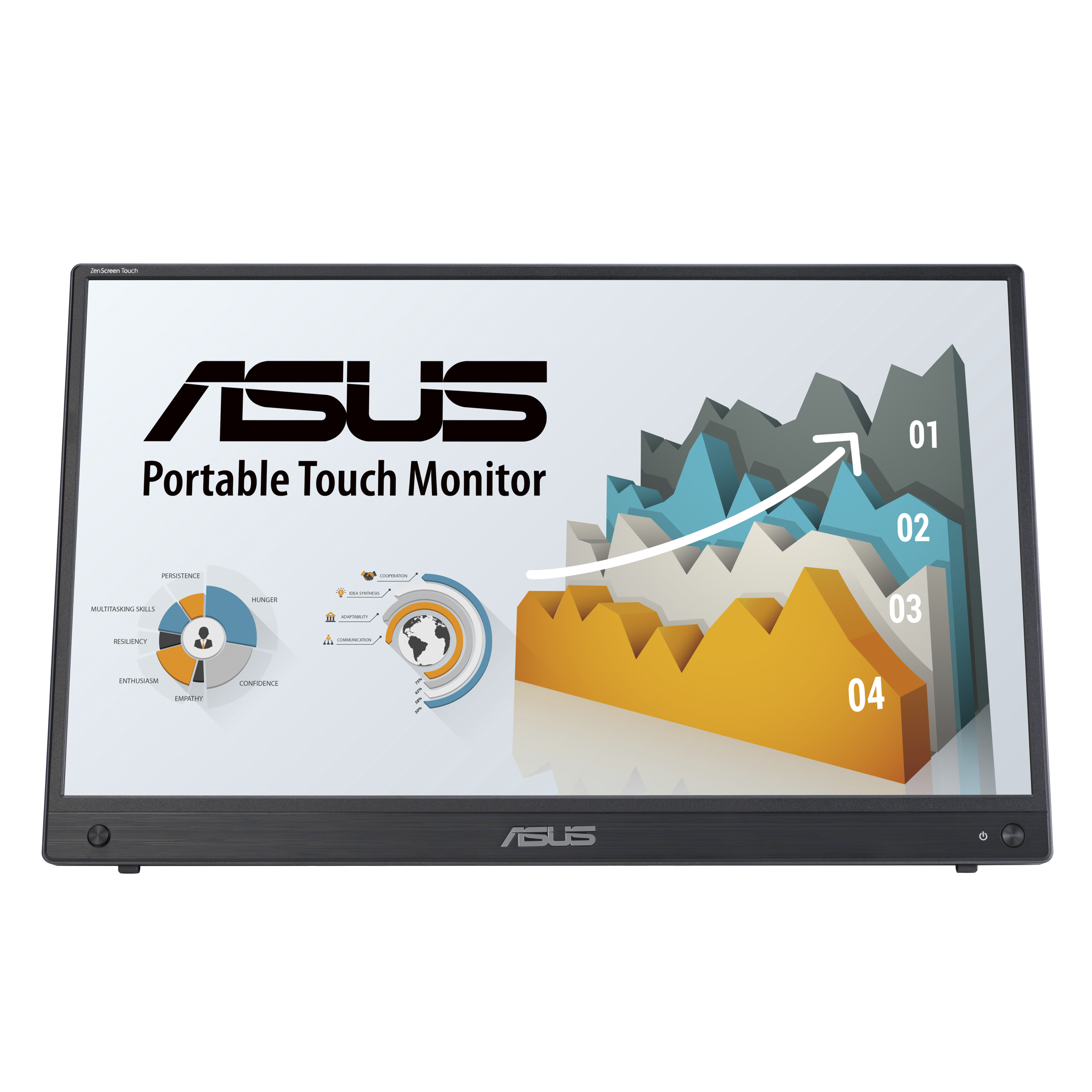 ASUS ZenScreen Touch MB16AMTR｜Monitors｜ASUS USA