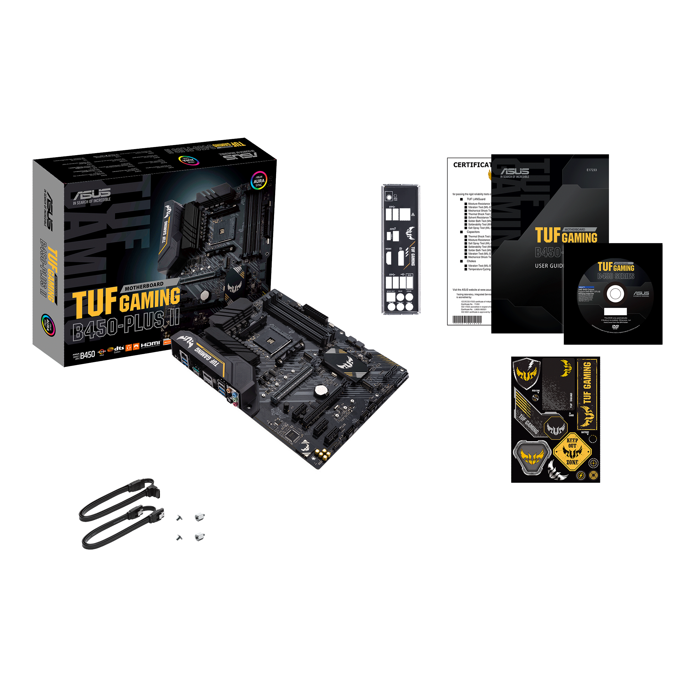 TUF GAMING B450-PLUS II｜Motherboards｜ASUS USA