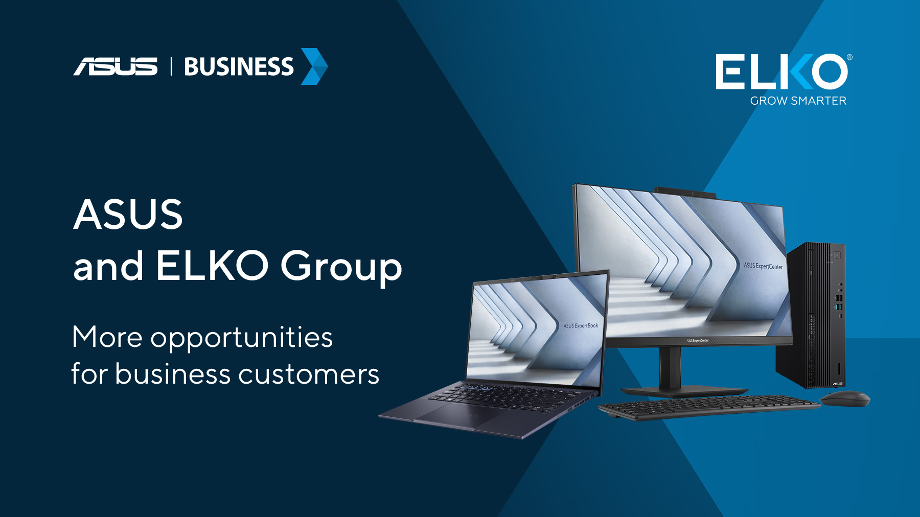 ASUS and ELKO Group announce cooperation for commercial products in Baltic states