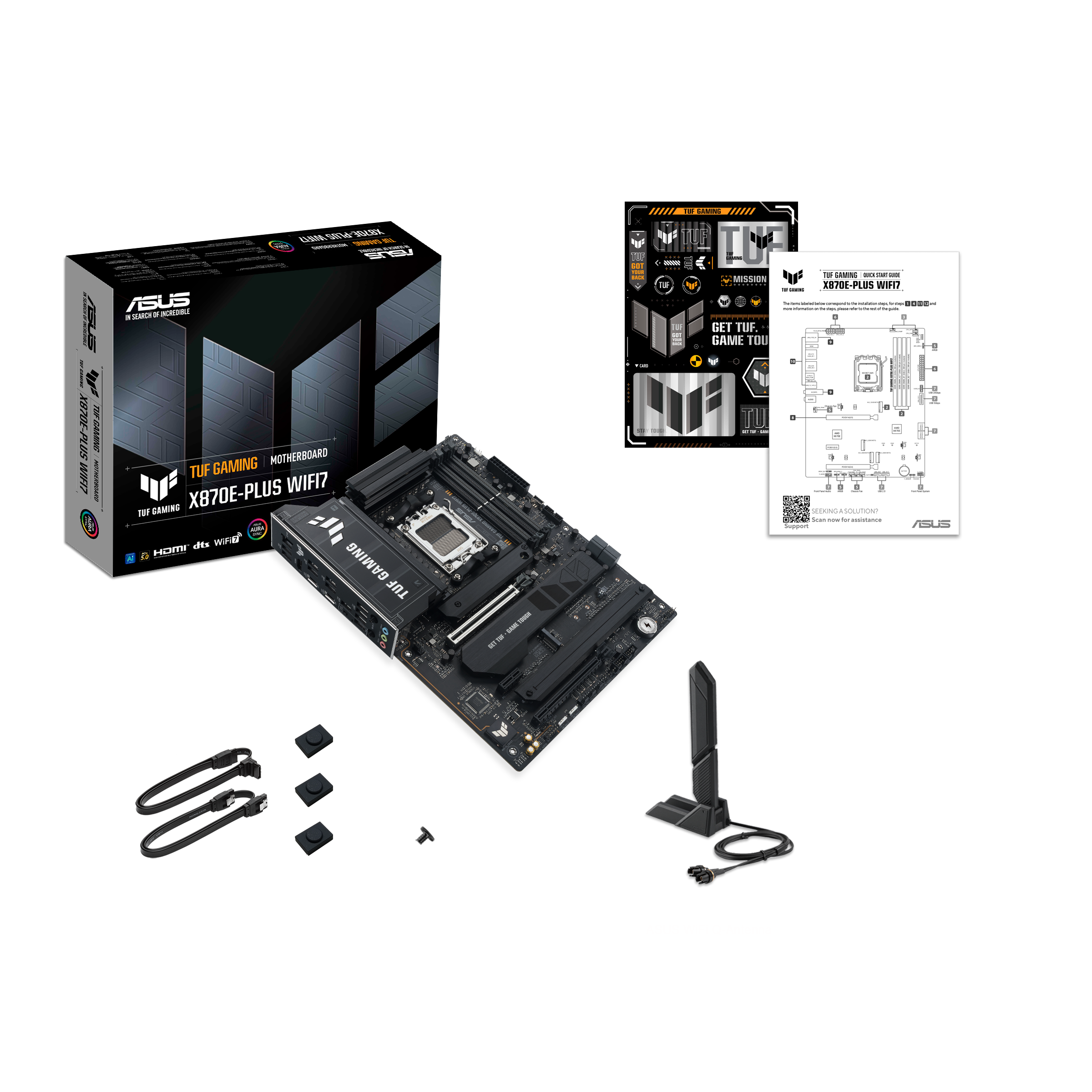 TUF GAMING X870E-PLUS WIFI7｜マザーボード｜ASUS 日本