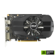 ASUS Phoenix GeForce GTX 1650 EVO OC Edition 4GB GDDR6 graphics card with NVIDIA logo, front view